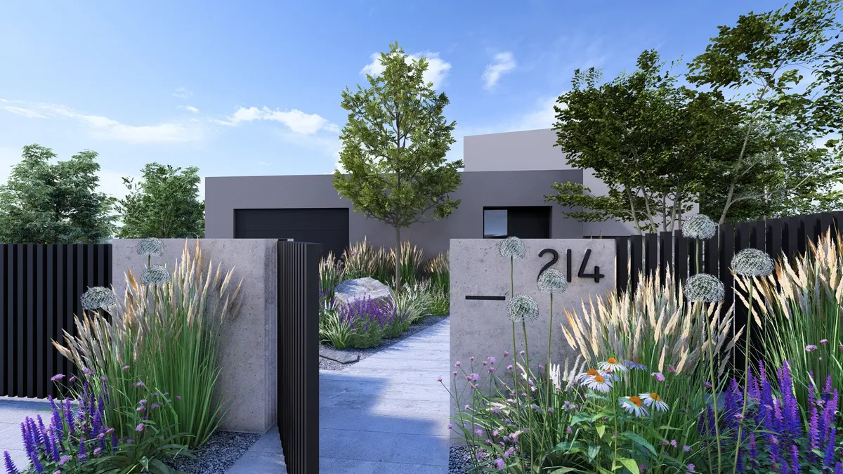 Vstupni prostor predzahradka